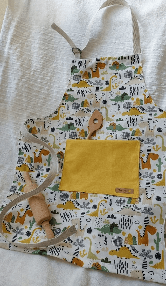 Tablier enfant &quot;Dinos&quot;