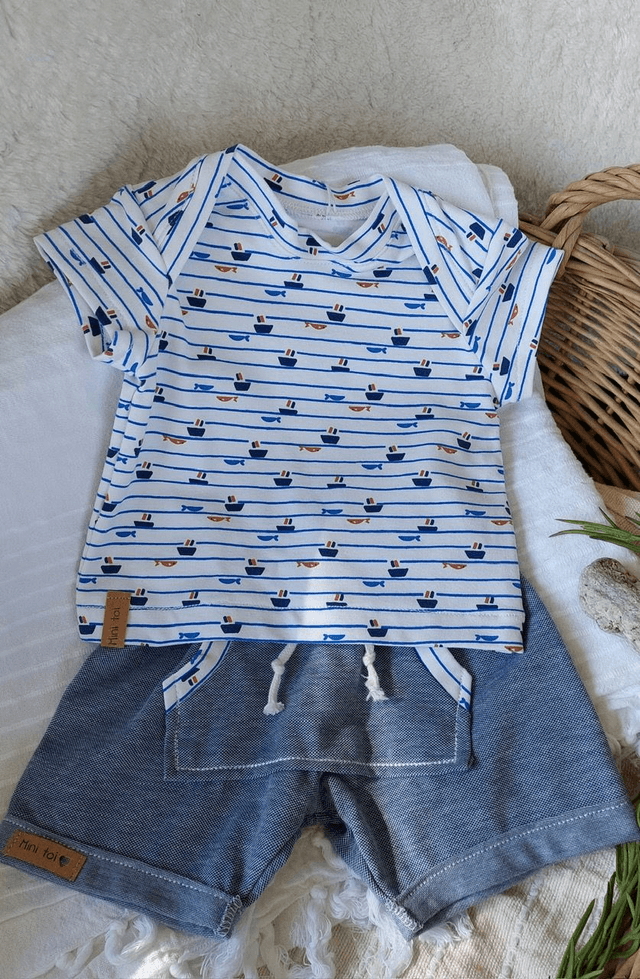 Ensemble &quot;petit bateau&quot; taille 62 