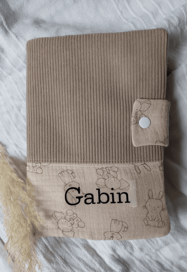 Protège carnet de santé personnalisable 